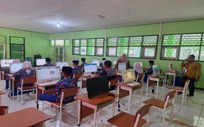 MTsN 2 Mukomuko Mantapkan Persiapan ANBK 2025 dengan Gladi Bersih