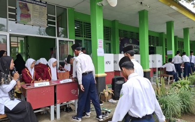 MTsN 2 Mukomuko Gelar Pemilu Ketua dan Wakil Ketua OSIM Periode 2025-2026